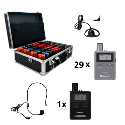 SUITCASE SET WITH ATR 400 (29 PCS) AND ATT (1 PCS)